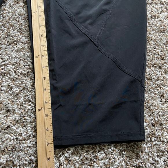 Prana Railay High Rise Pant Women's S Black Relaxed Straight Leg Pull On UPF 50+ - Picture 11 of 13